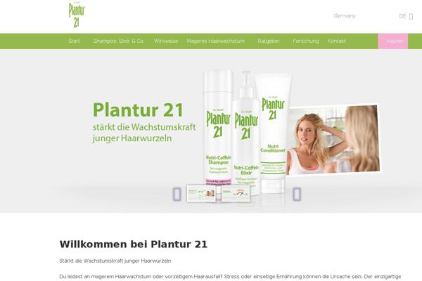 plantur21.de site used Total-child-theme-master