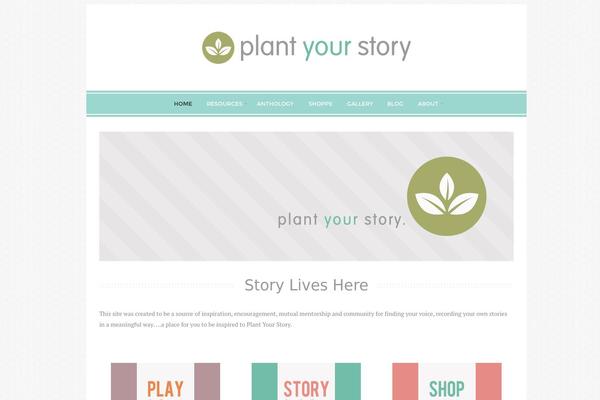 Geraldine theme site design template sample