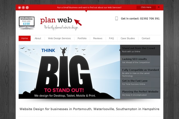 InfoWay theme site design template sample