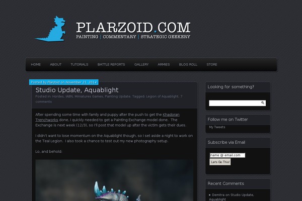 Parament theme site design template sample