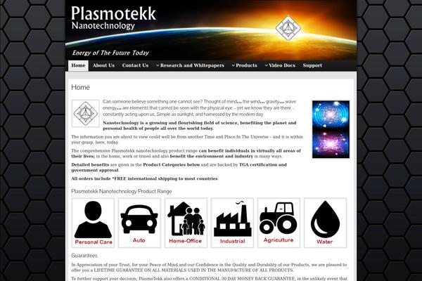 Site using Blue Wrench Video Widget plugin