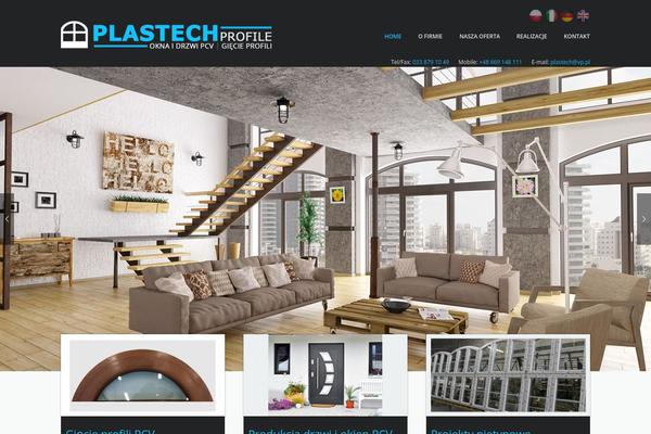 plastech-profile.pl site used Plastech