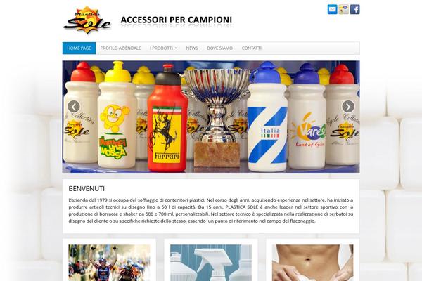Response theme site design template sample