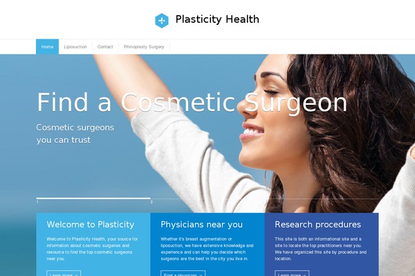 MediCenter theme site design template sample