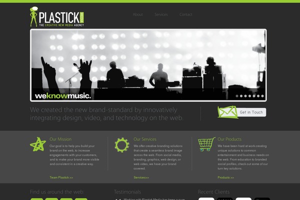 Vulcan theme site design template sample