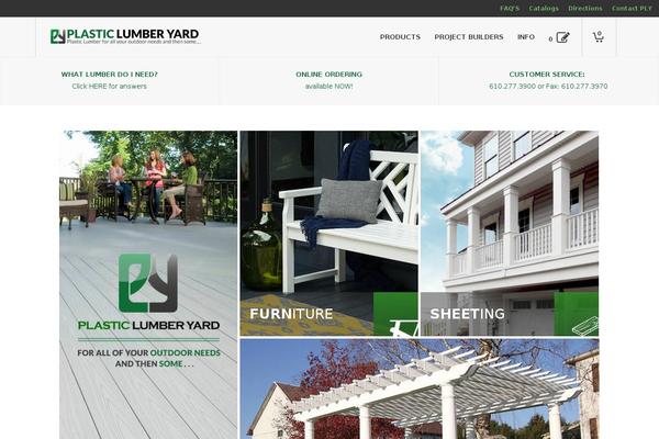 plasticlumberyard.com site used Flatsome Child Theme