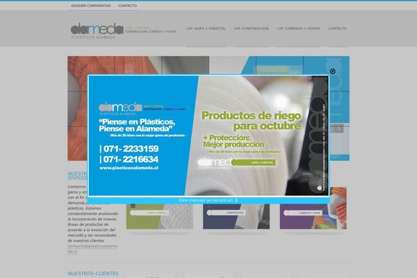 Progressio theme site design template sample