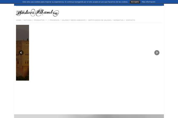 Mindig theme site design template sample