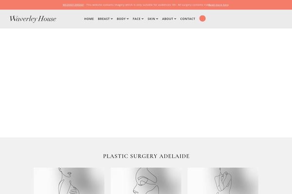 X Child theme site design template sample