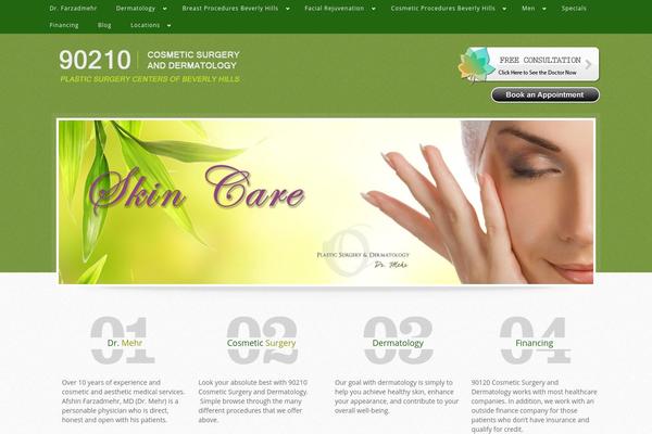 Libra theme site design template sample
