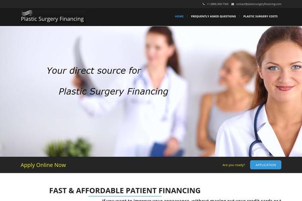 Modality theme site design template sample