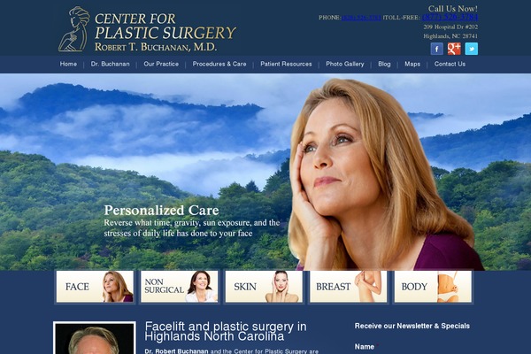 plasticsurgerytoday.com site used Buchanan