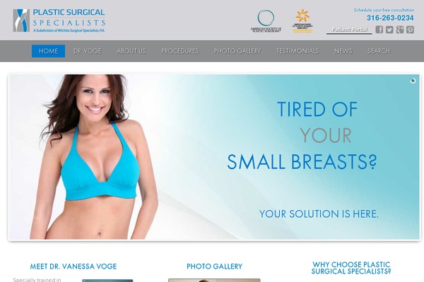 plasticsurgicalspecialists.net site used Pss