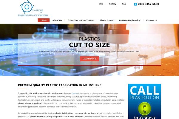 plasticut.com.au site used Plasticut