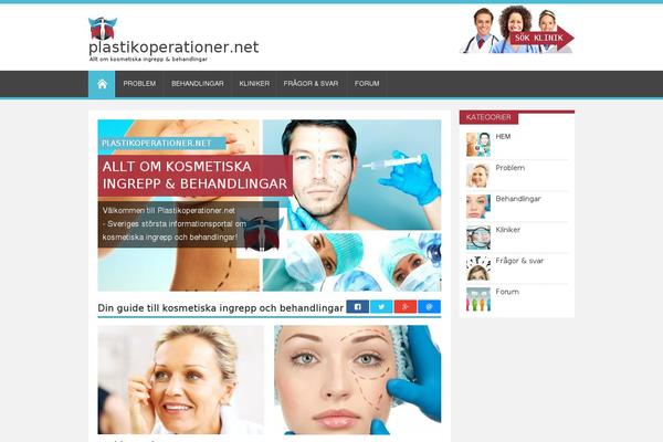 wp-plastic theme websites examples