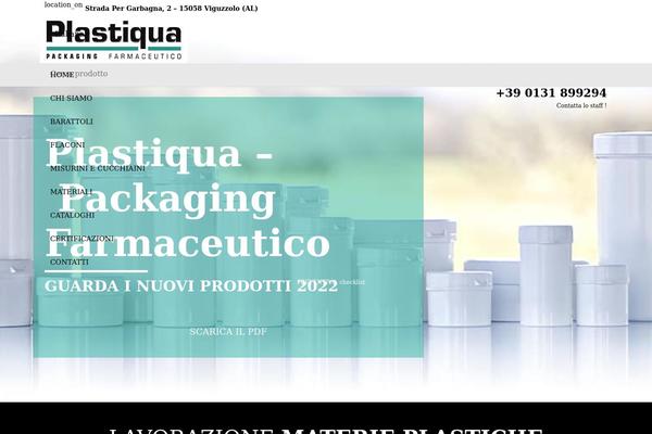 Impreza Child theme site design template sample