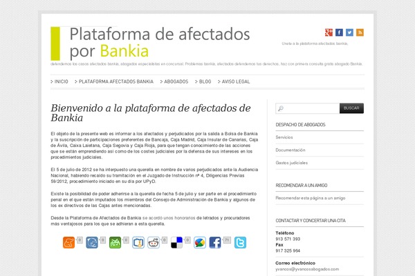 Site using ic BeSocial plugin