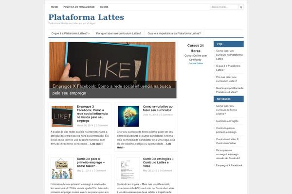 Site using Sharebar plugin
