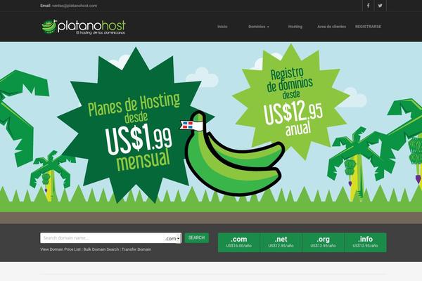 Truehost theme site design template sample