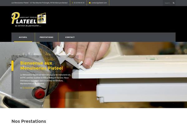 Wpindustry theme site design template sample