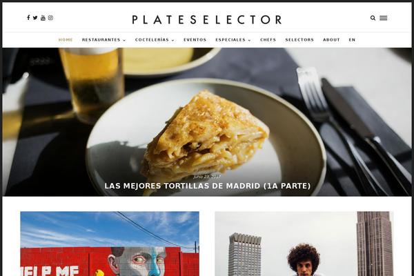 Letsblog theme site design template sample