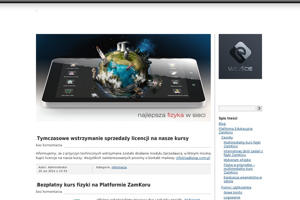 Journalist theme site design template sample