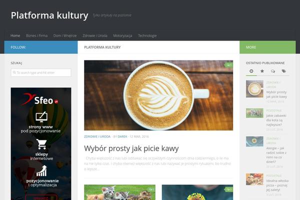 Trident Lite theme site design template sample