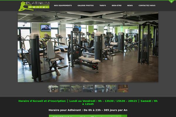 Spectro theme site design template sample