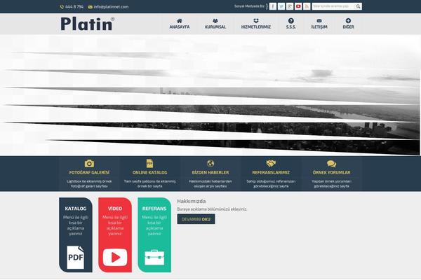 platinnet.com site used Safirkurumsal