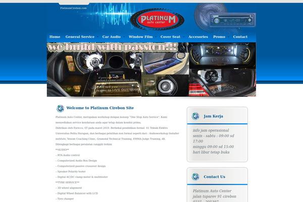 New theme site design template sample