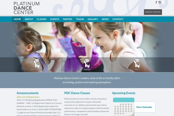 BlankSlate theme site design template sample