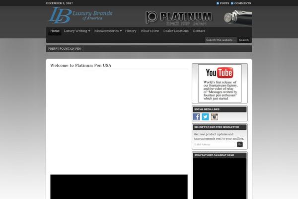 Streamline theme site design template sample