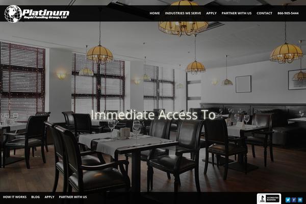 Elevate theme site design template sample