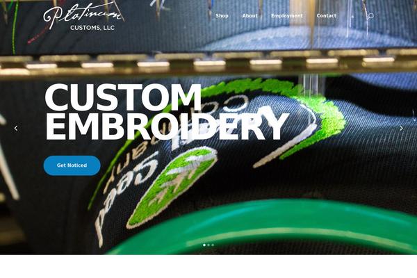 Site using WooCommerce plugin