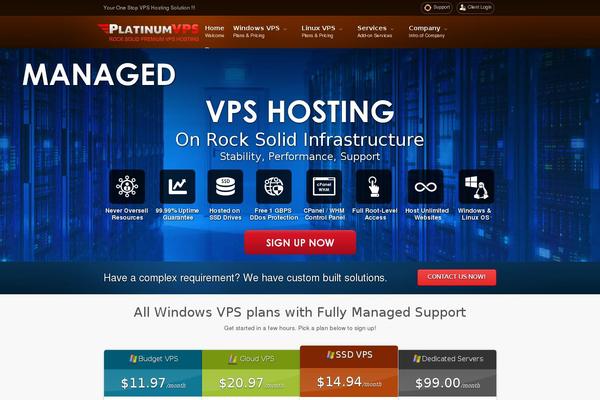 myHosting theme site design template sample
