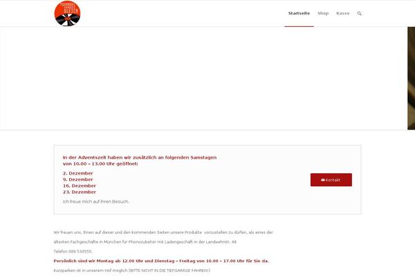 Enfold-child theme site design template sample