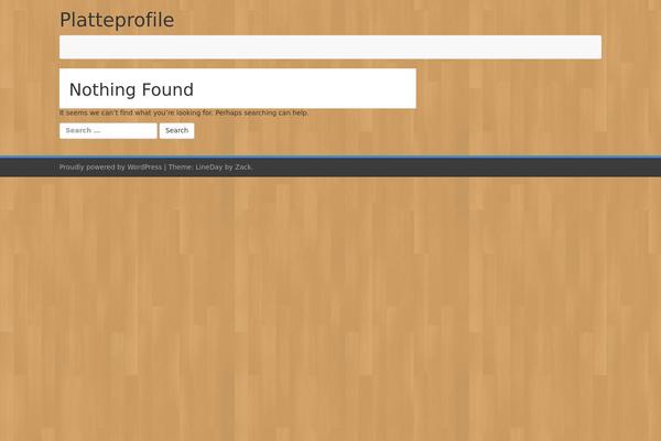 LineDay theme site design template sample