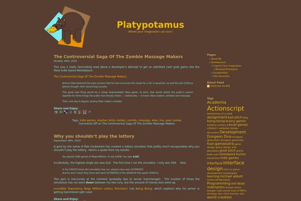 Site using Feed-link-widget plugin
