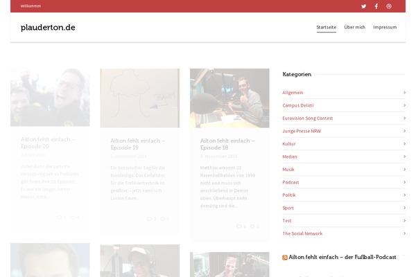 Dante theme site design template sample