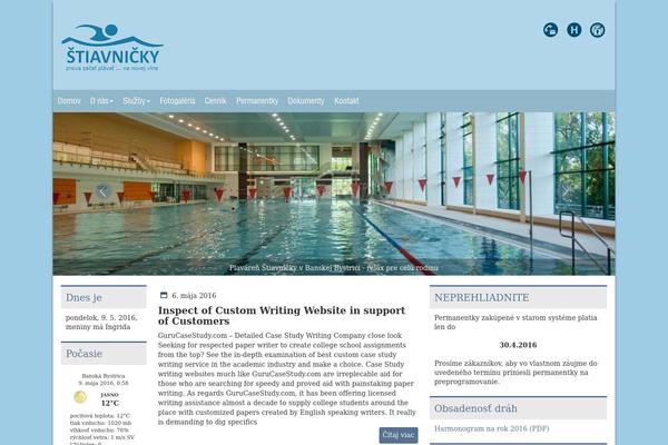 Concept theme site design template sample