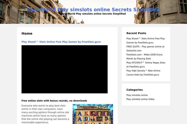 tecblogger theme site design template sample