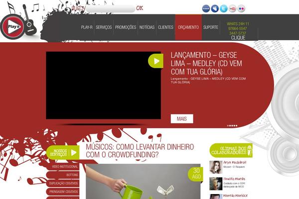 Site using Youtube Feeder plugin