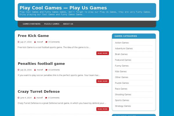 MH Joystick lite theme site design template sample