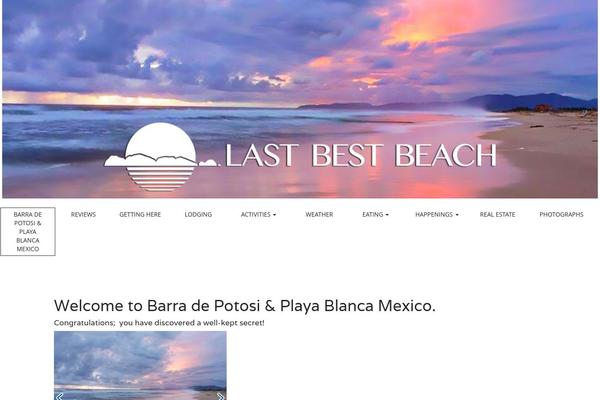 Matheson theme site design template sample