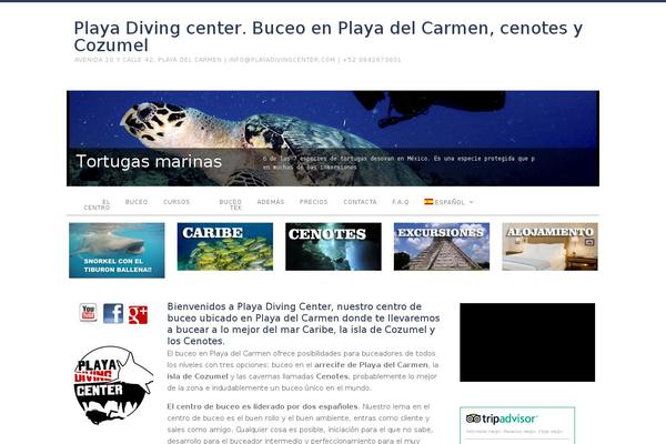 playadivingcenter.com site used Platformpro-master