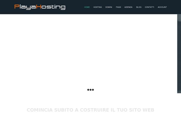 Arkahost theme site design template sample