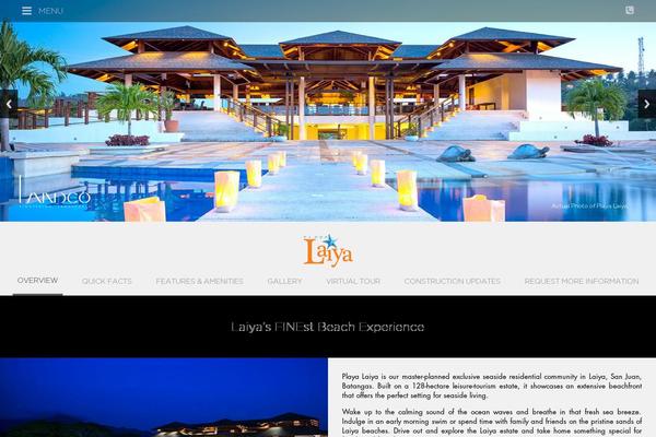 playalaiya.com site used Landco
