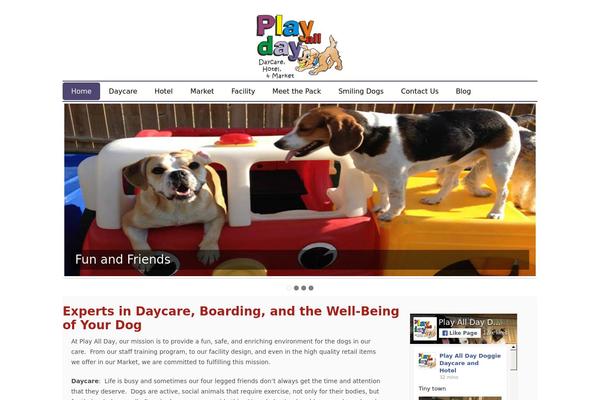 Site using Responsive WordPress Slider - HG Slider plugin