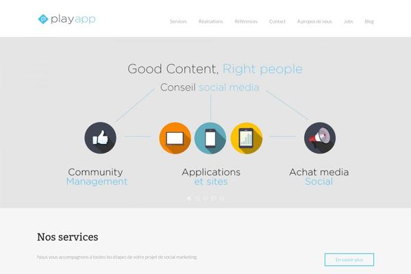 Nestor theme site design template sample