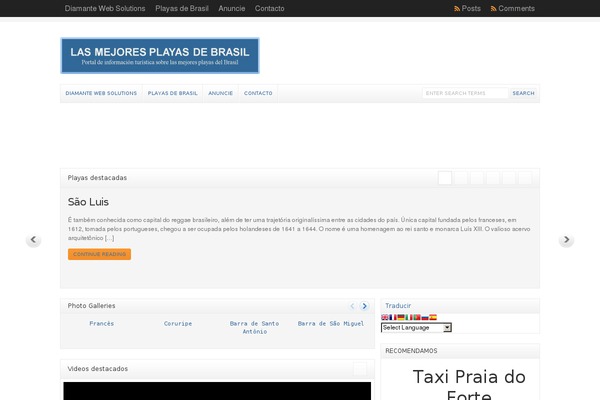 Newscode theme site design template sample